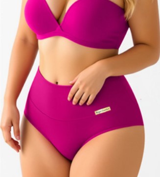cailcinha plus size rosa